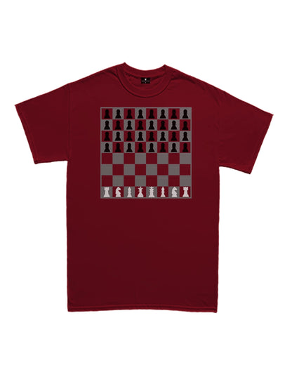 Camiseta Básica Xadrez da Revolução