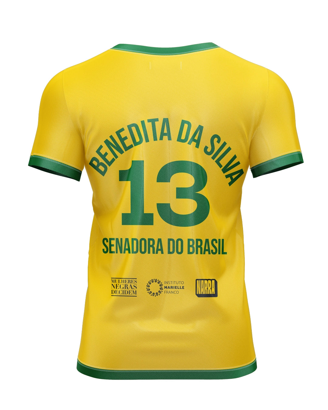 Camisa Senadoras do Brasil - Benedita da Silva