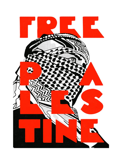 Camiseta Baby Look Free Palestine