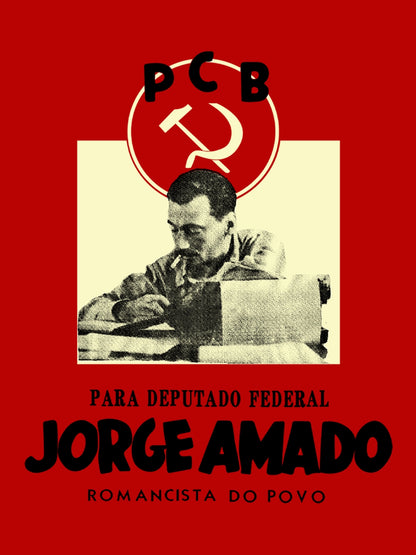 Camiseta Básica Jorge Amado - Romancista do Povo