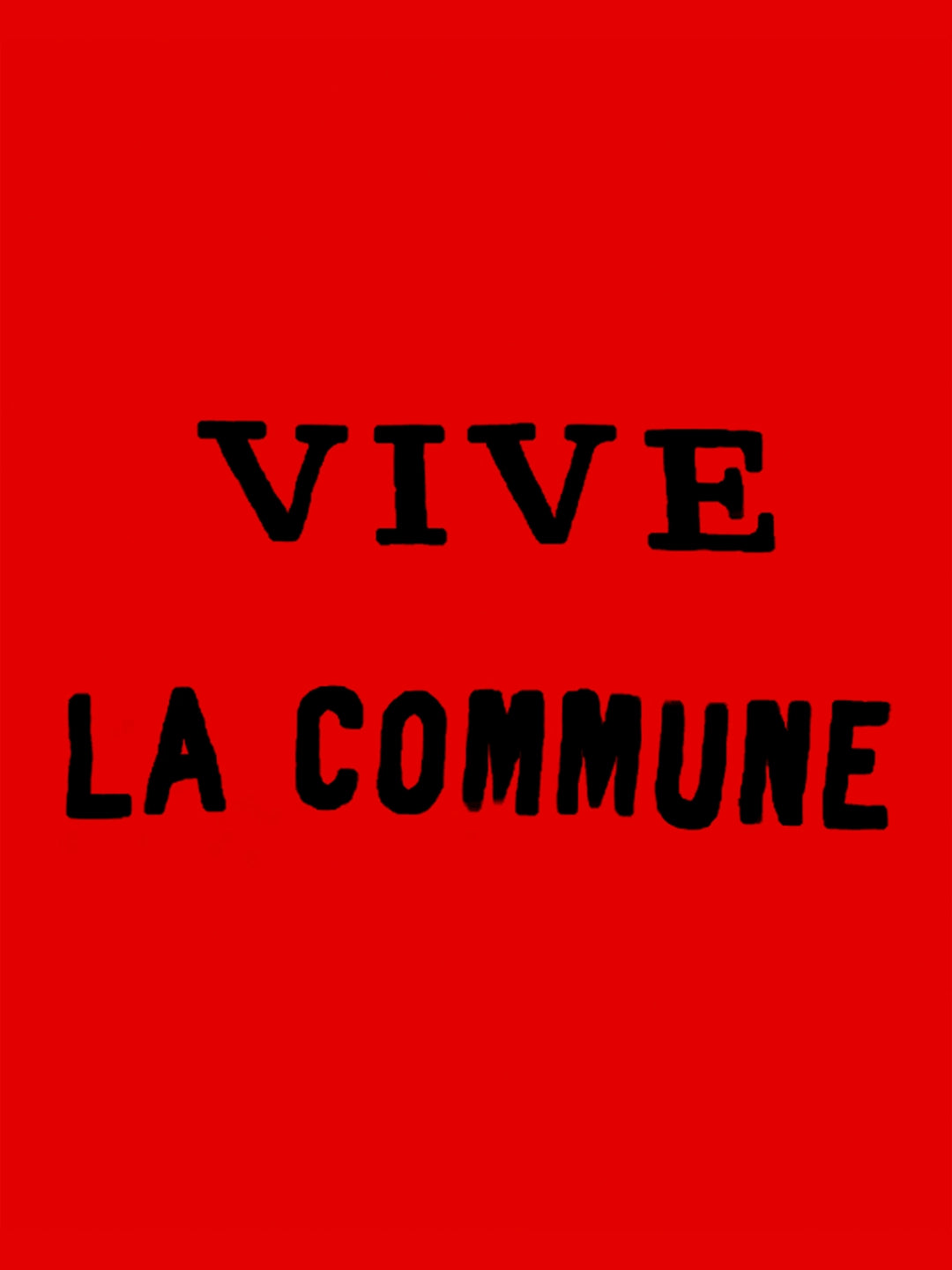 Camiseta Regata Vive La Commune