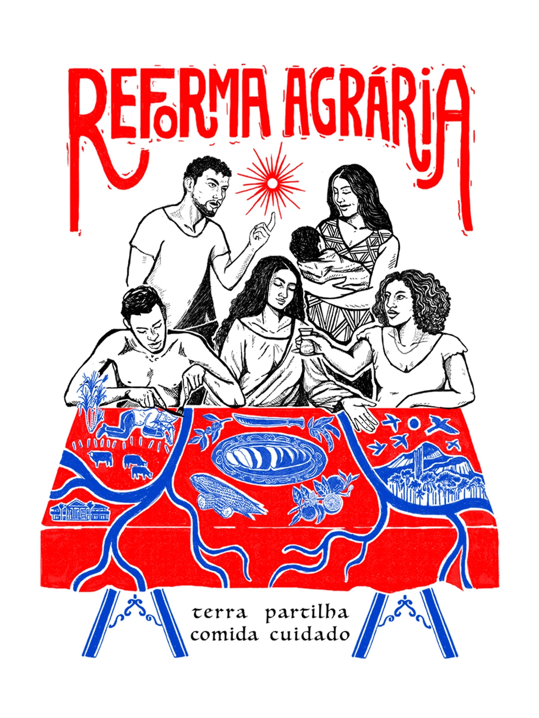 Camiseta Básica Reforma Agrária