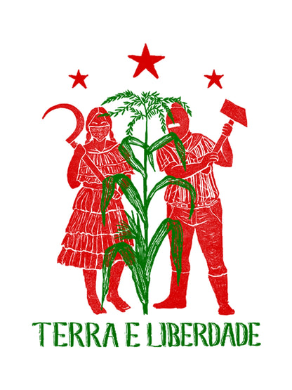 Camiseta Básica Terra e Liberdade