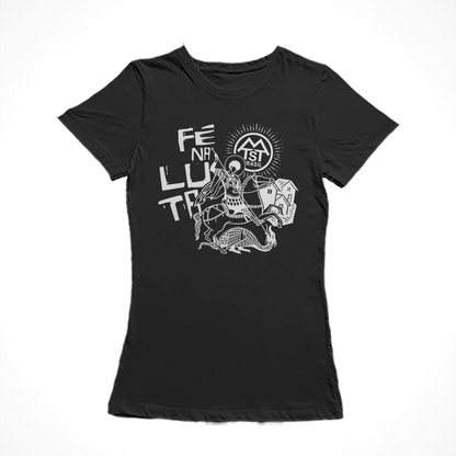 Camiseta Baby Look Fé Na Luta - MTST