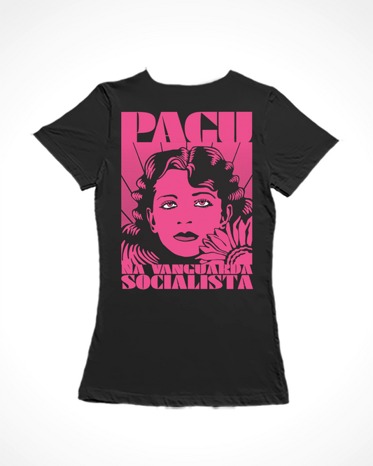 Camiseta Baby Look Pagu na Vanguarda Socialista (Flipei 2025)