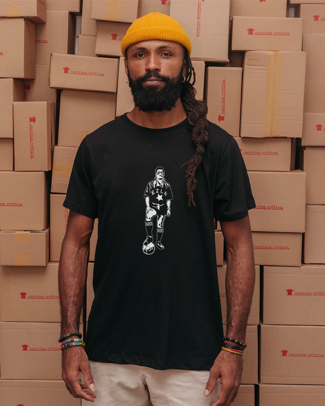 Camiseta Básica Amor ao futebol