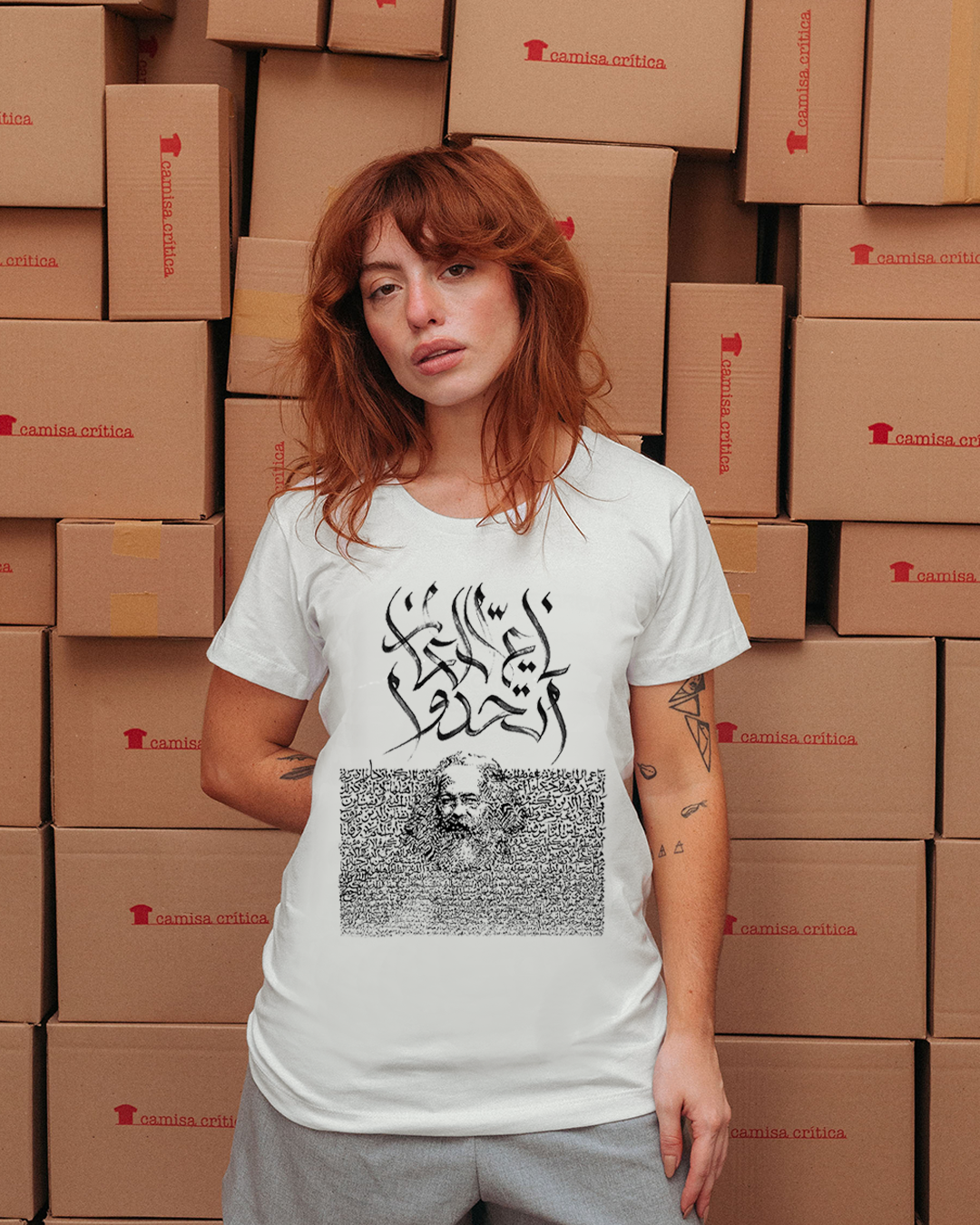 Camiseta Baby Look Proletários de todo o mundo, uni-vos