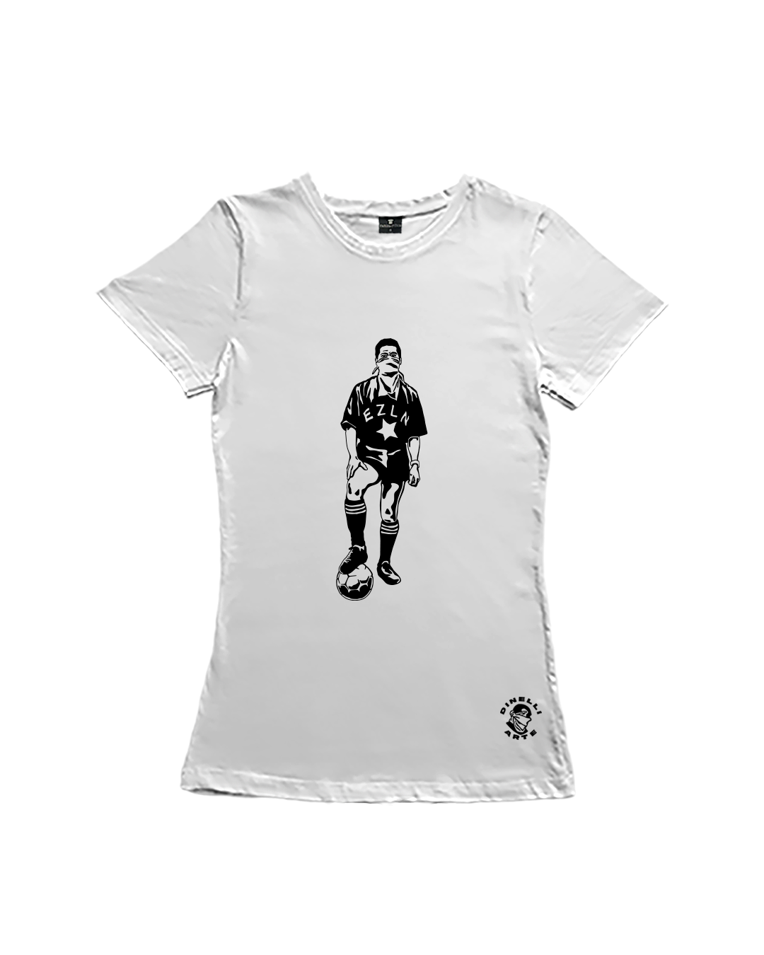 Camiseta Baby Look Amor ao futebol