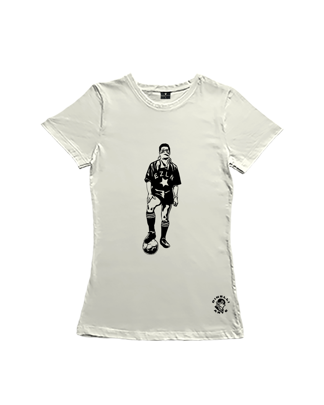 Camiseta Baby Look Amor ao futebol