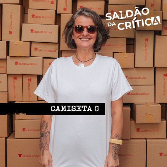 Saldão da Crítica - Camiseta Básica G