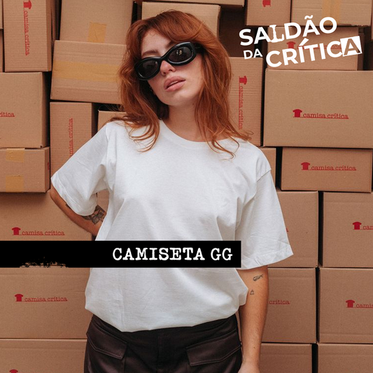 Saldão da Crítica - Camiseta Básica GG