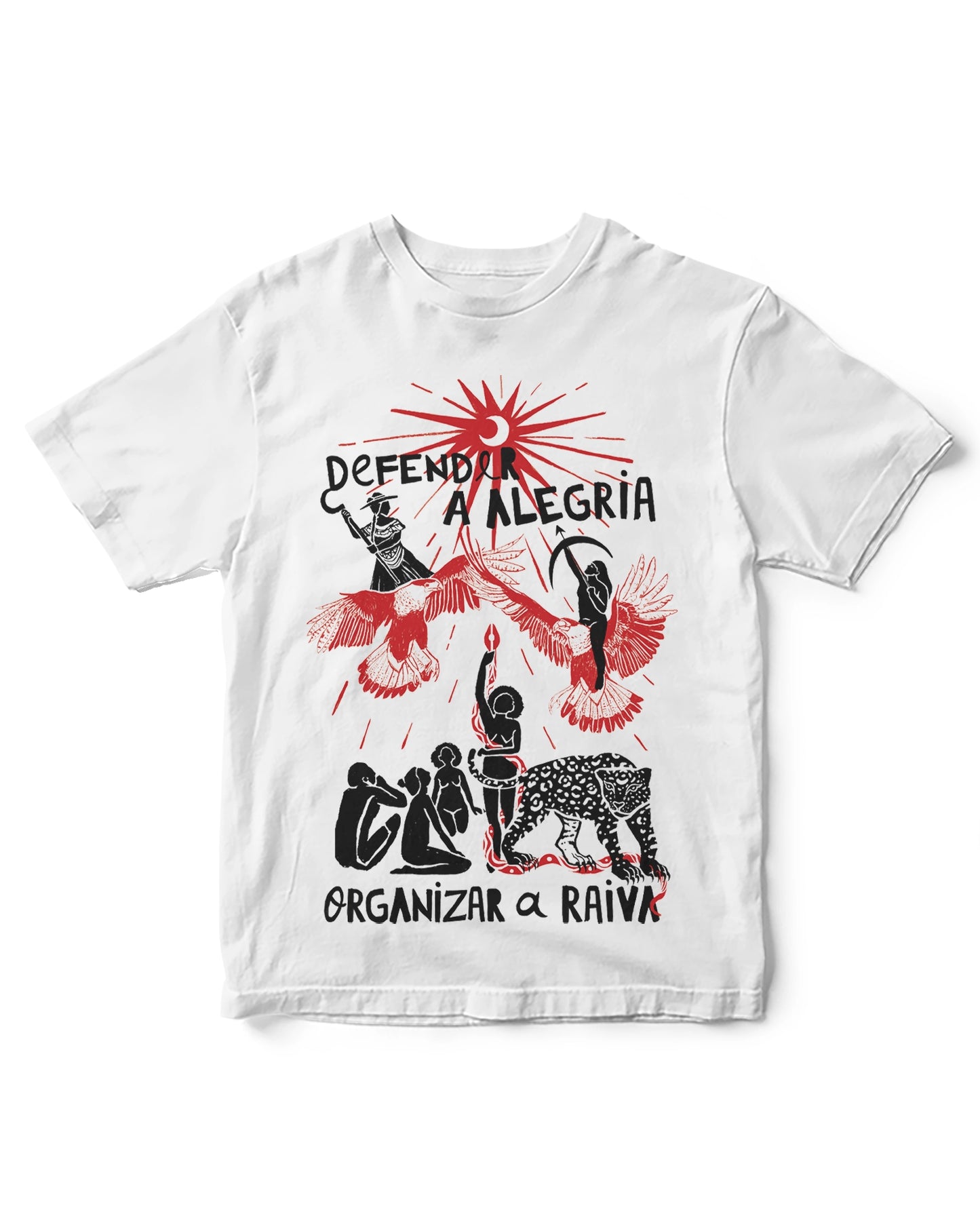 Camiseta Infantil Intervozes Defenda a alegria