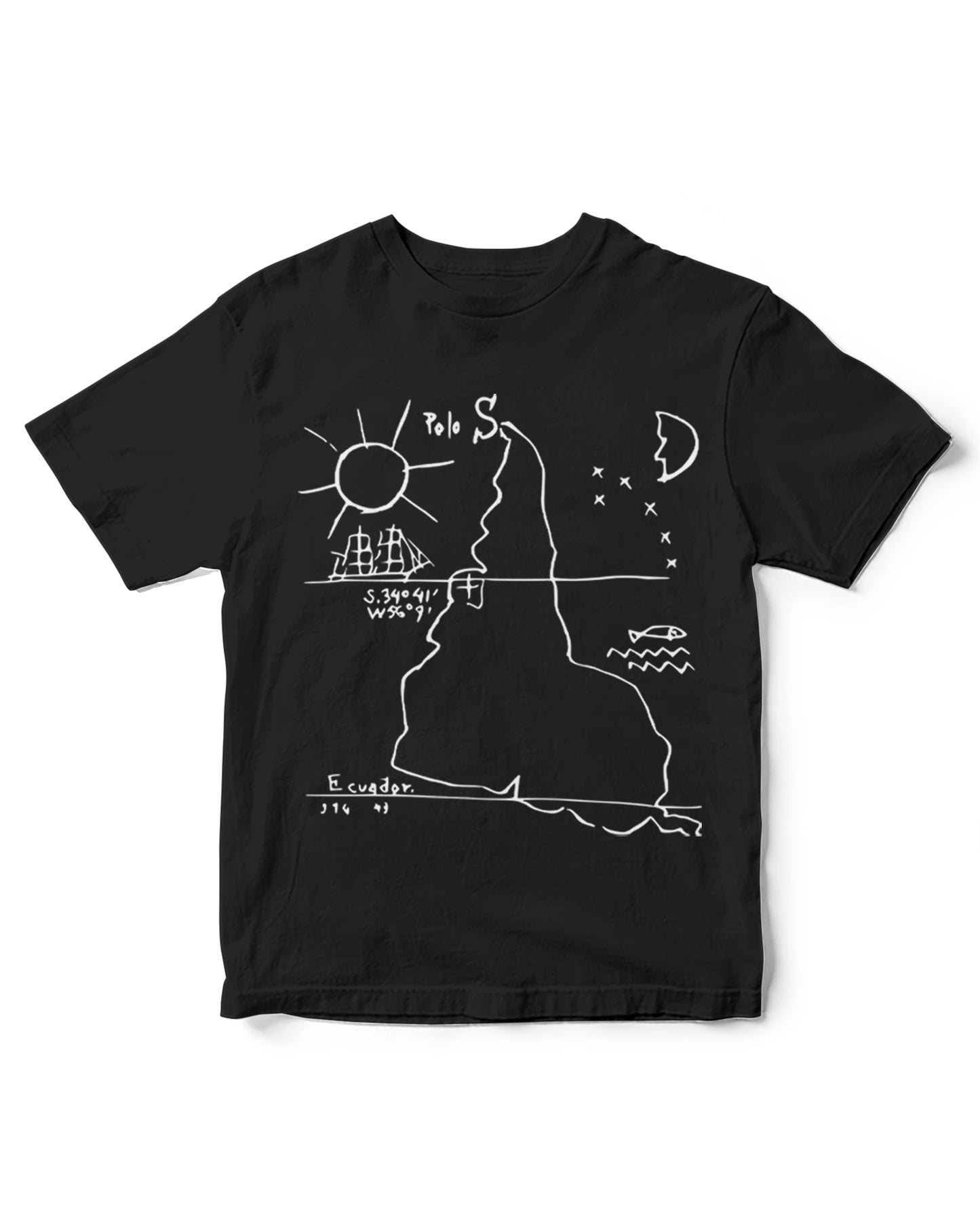 Camiseta Infantil Nosso Norte É O Sul: Torres Garcia