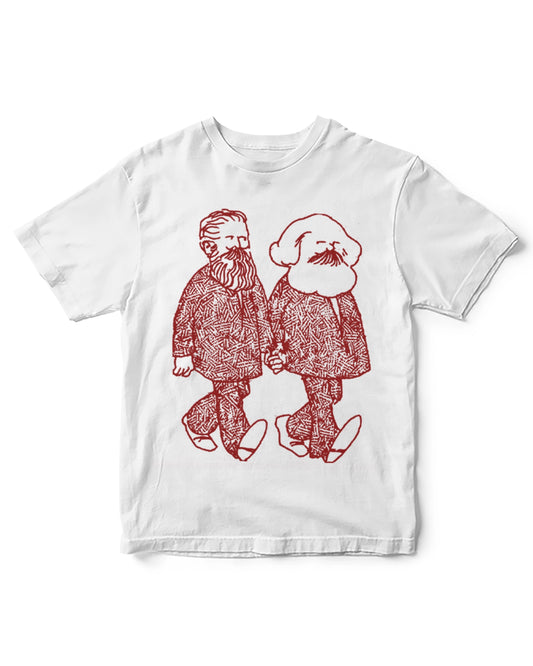 Camiseta Infantil Marx & Engels
