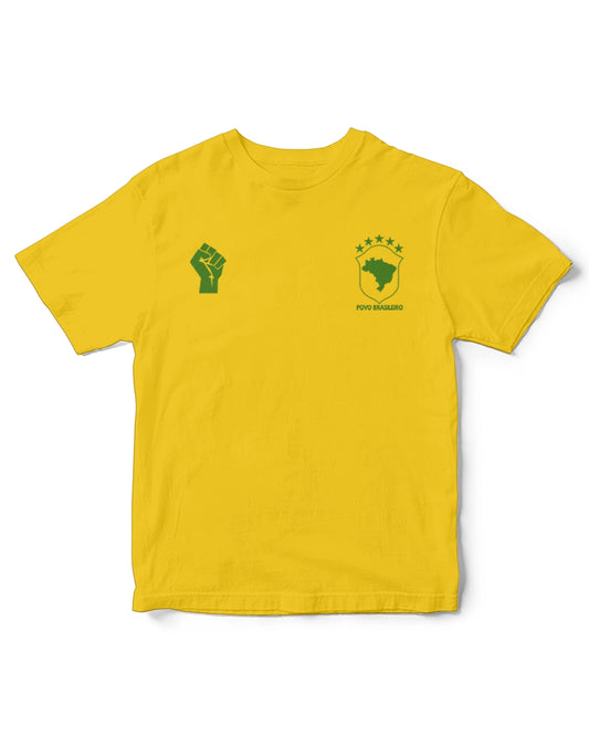 Camiseta Infantil Povo Brasileiro