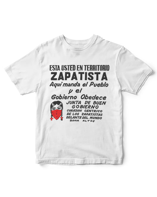 Camiseta Infantil Térritório Zapatista