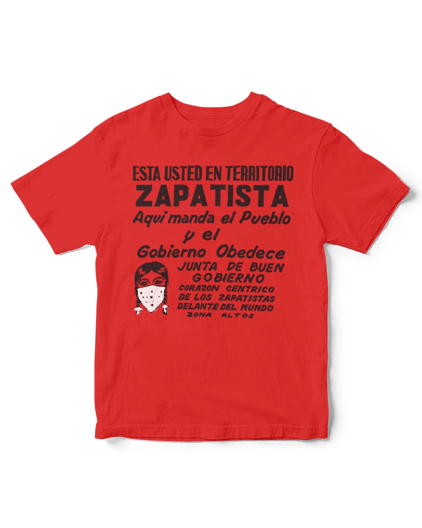 Camiseta Infantil Térritório Zapatista