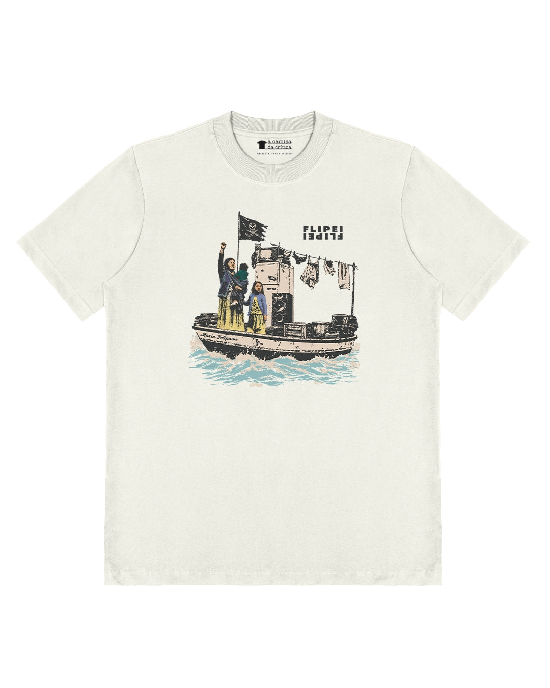 Camiseta Oversized Flipei Ododuá