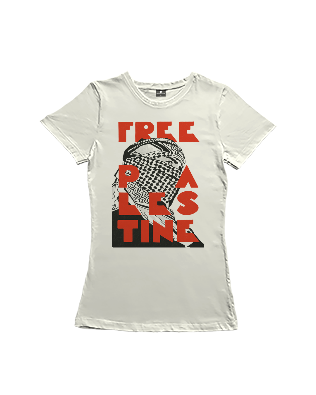 Camiseta Baby Look Free Palestine