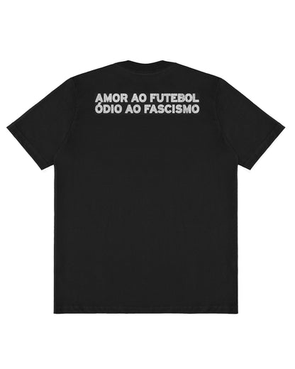 Camiseta Oversized Amor ao futebol