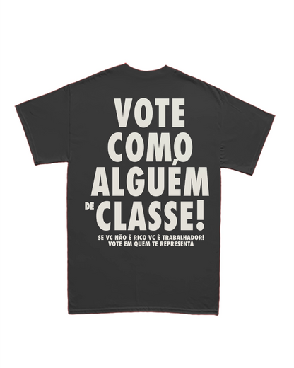 Camiseta Básica Lula com classe