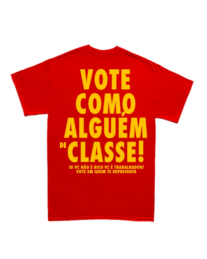 Camiseta Básica Lula com classe