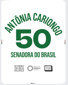 Camisa Senadoras do Brasil - Antônia Cariongo