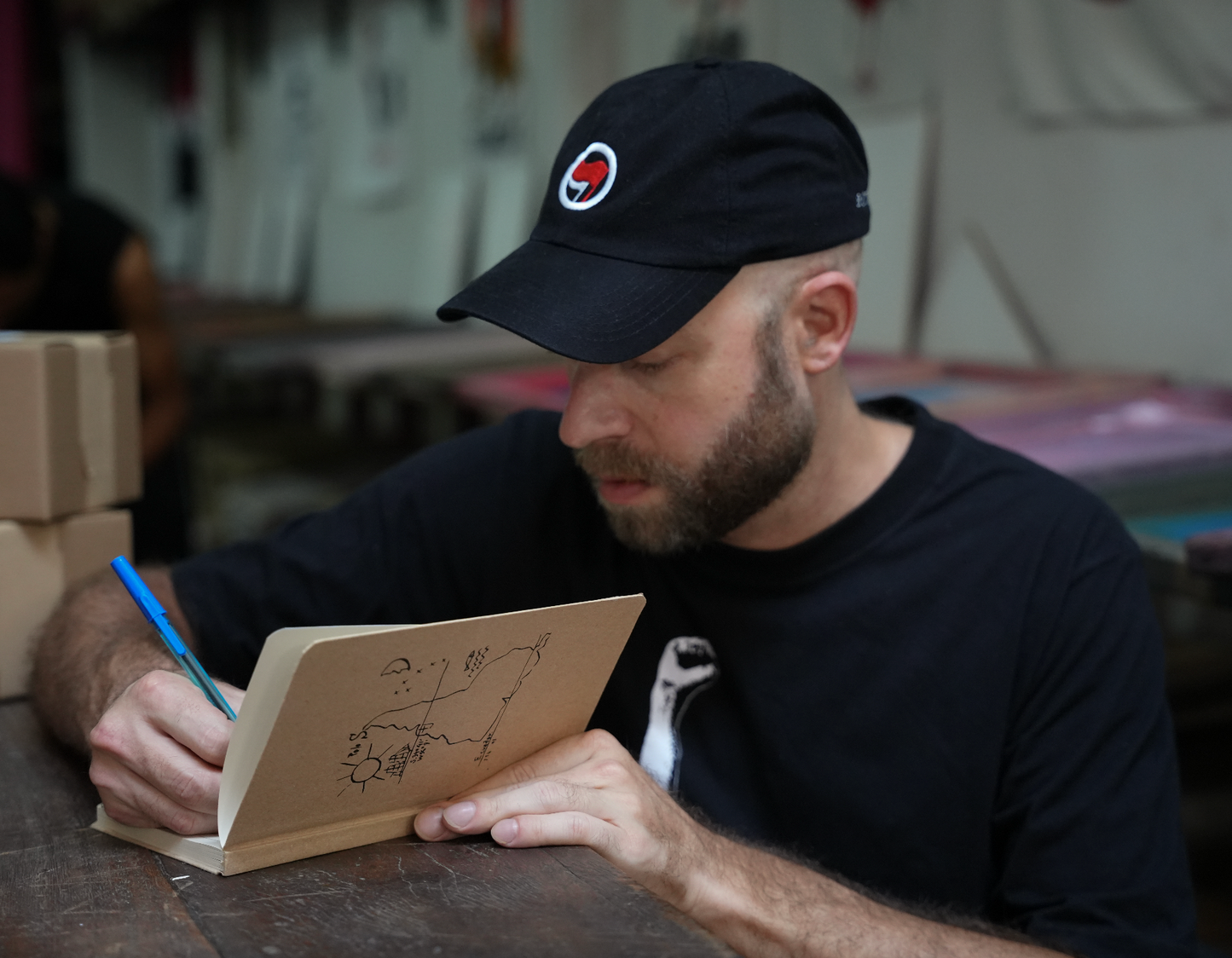 Boné Ação Antifascista