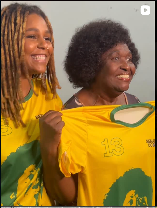 Camisa Senadoras do Brasil - Benedita da Silva