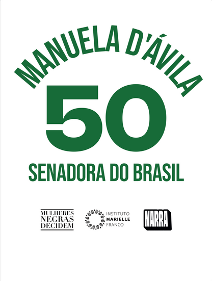 Camisa Senadoras do Brasil - Manuela d'Ávila