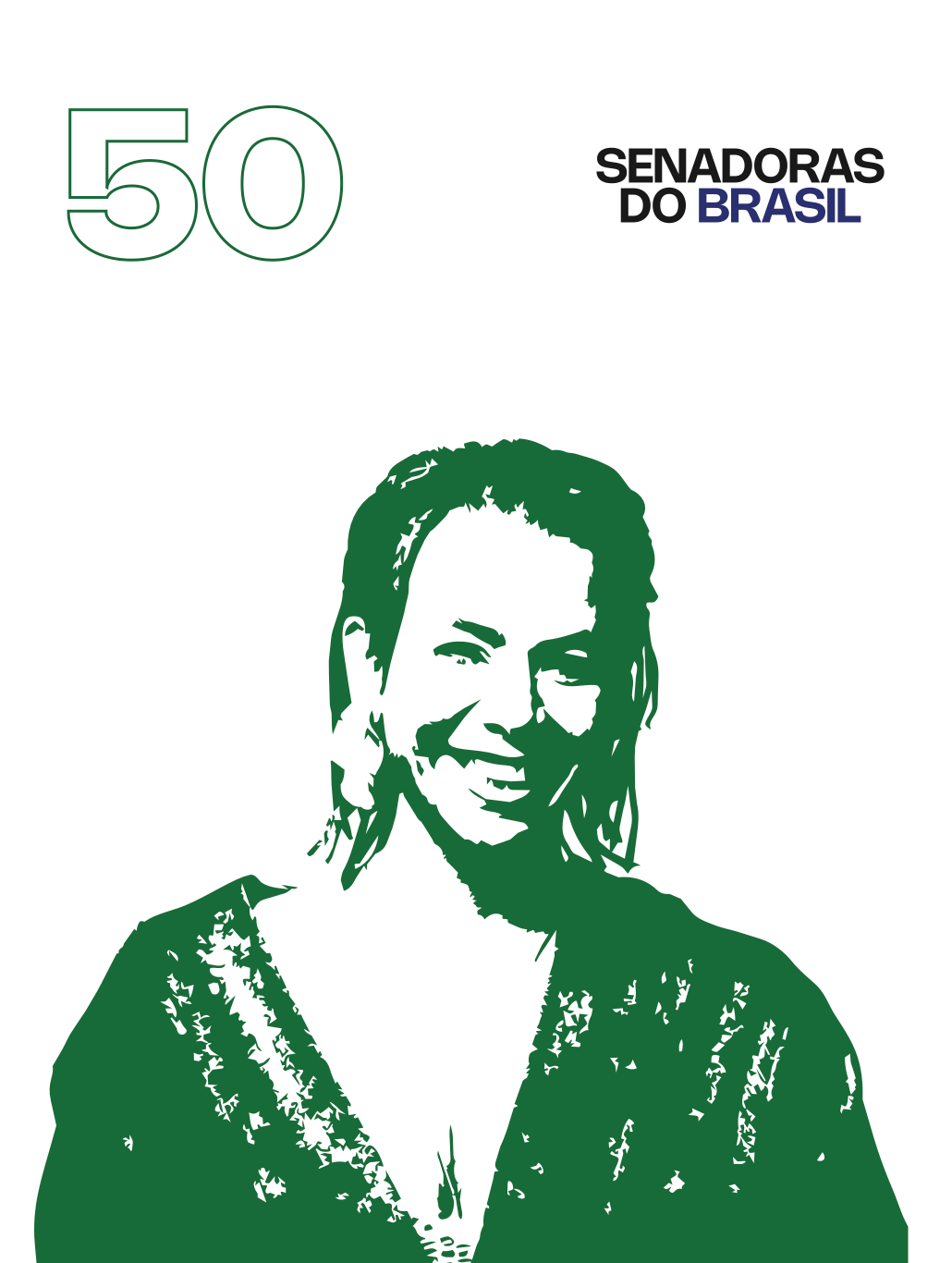 Camisa Senadoras do Brasil - Áurea Carolina