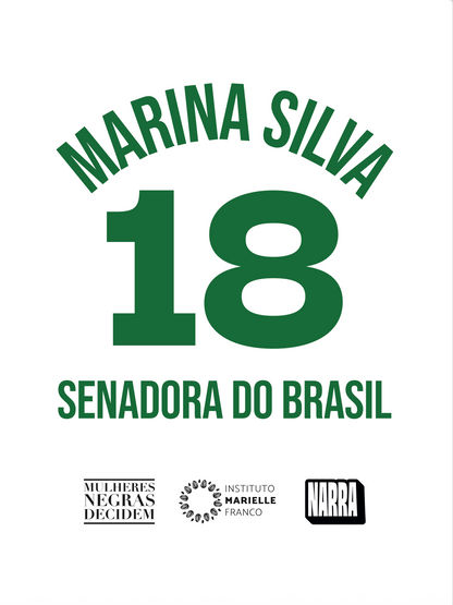 Camisa Senadoras do Brasil - Marina Silva