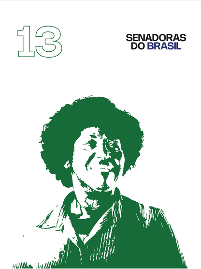 Camisa Senadoras do Brasil - Benedita da Silva