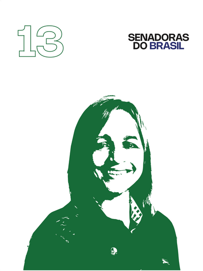 Camisa Senadoras do Brasil - Eliziane Gama