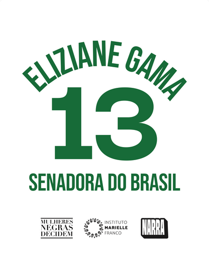 Camisa Senadoras do Brasil - Eliziane Gama