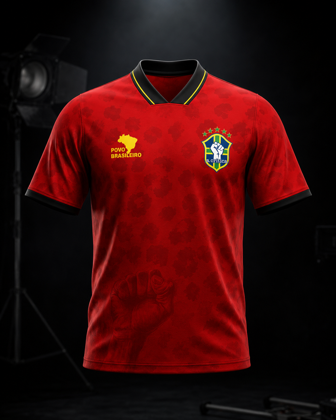 PRÉ-VENDA Camisa Povo Brasileiro Luta - (Edição Copa 2026)
