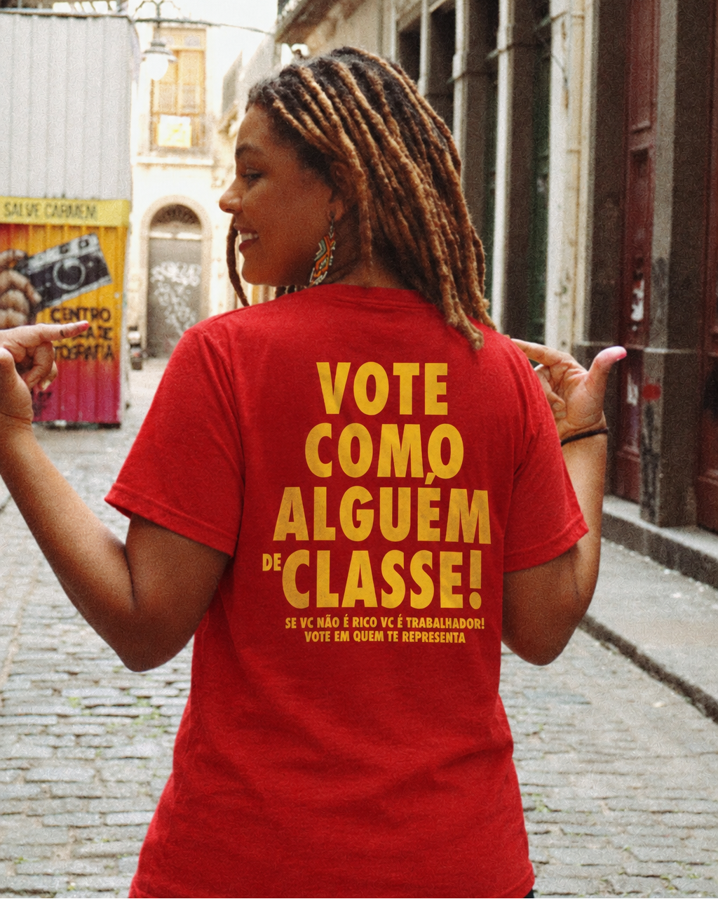 Camiseta Básica Lula com classe