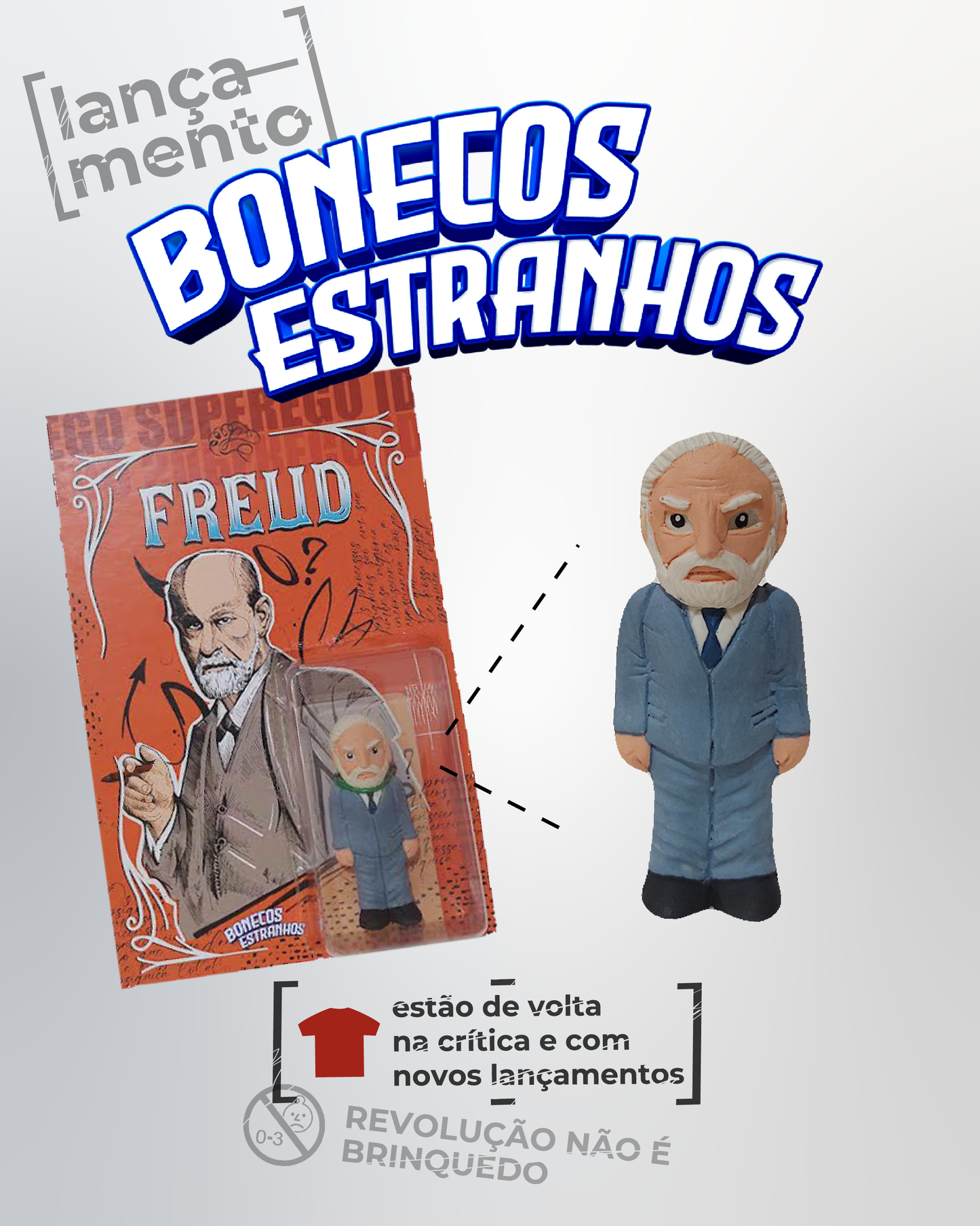 Boneco Estranho Freud