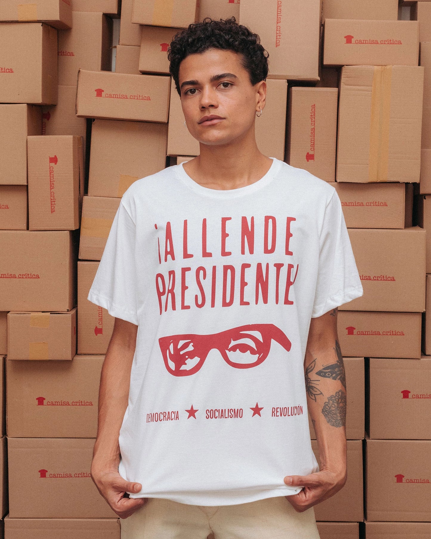 Camiseta Básica Allende Presidente