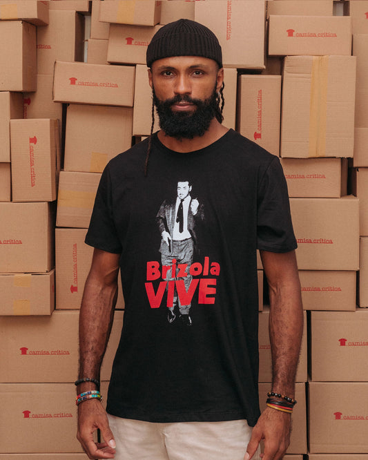 Camiseta Básica Brizola Vive