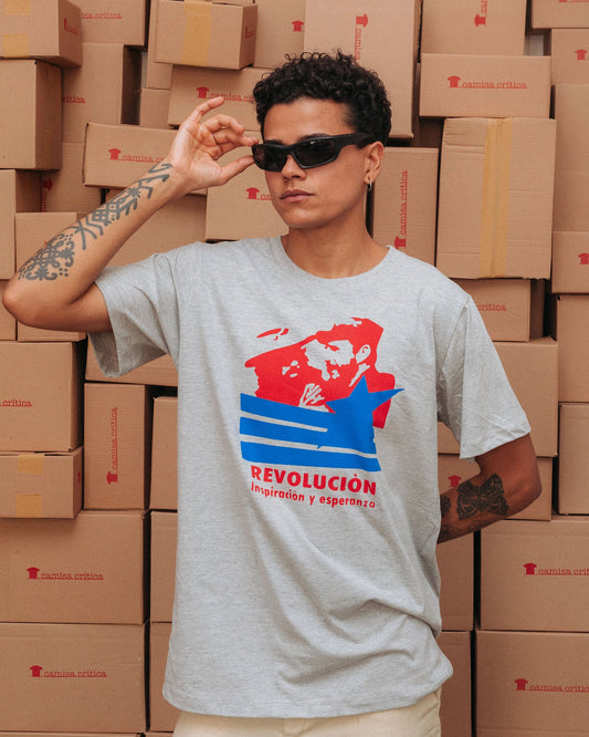 Camiseta Básica Revolução Cubana