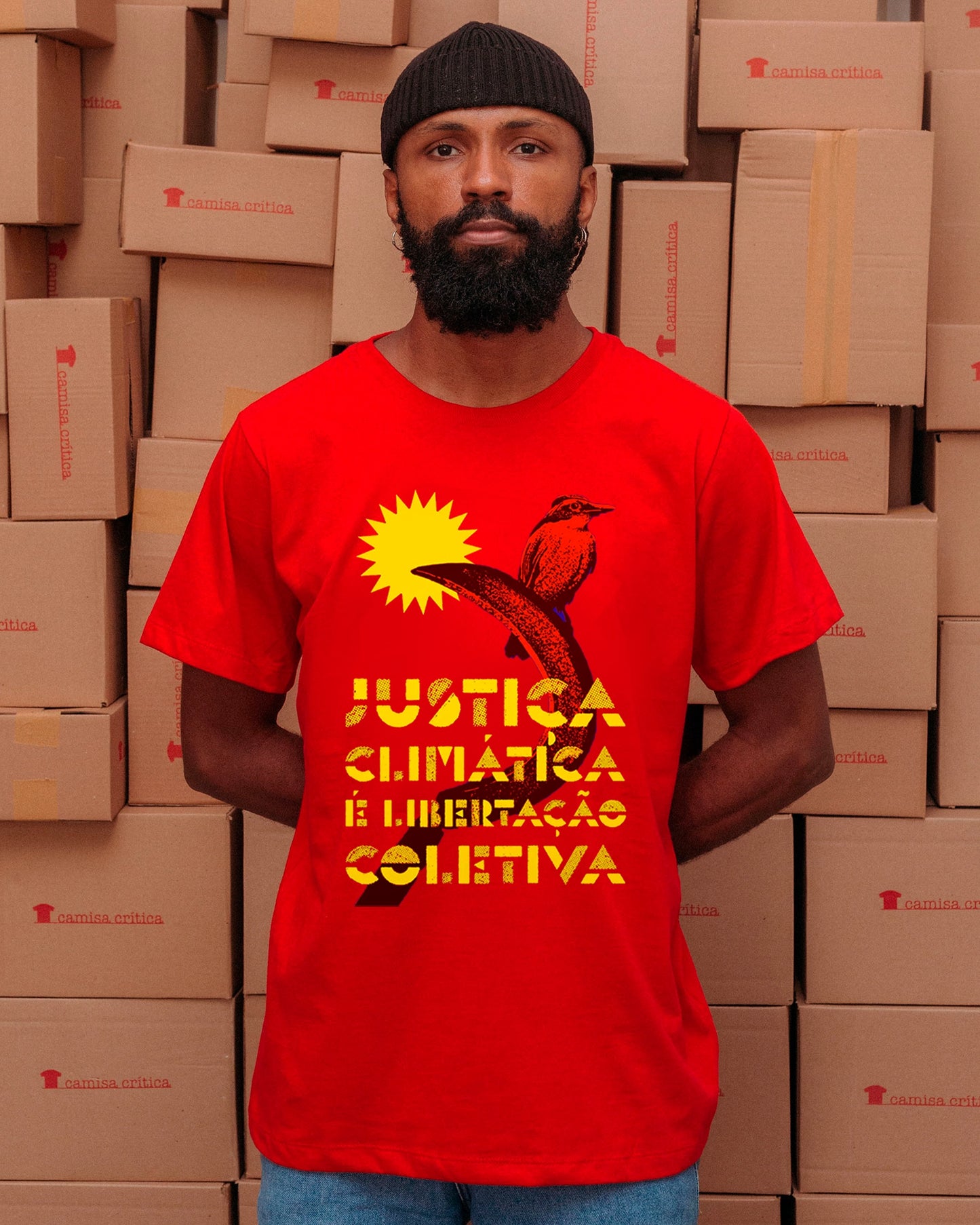 Camiseta Básica Justiça Climática