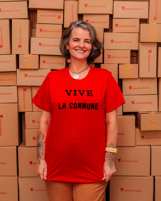 Camiseta Básica Vive La Commune
