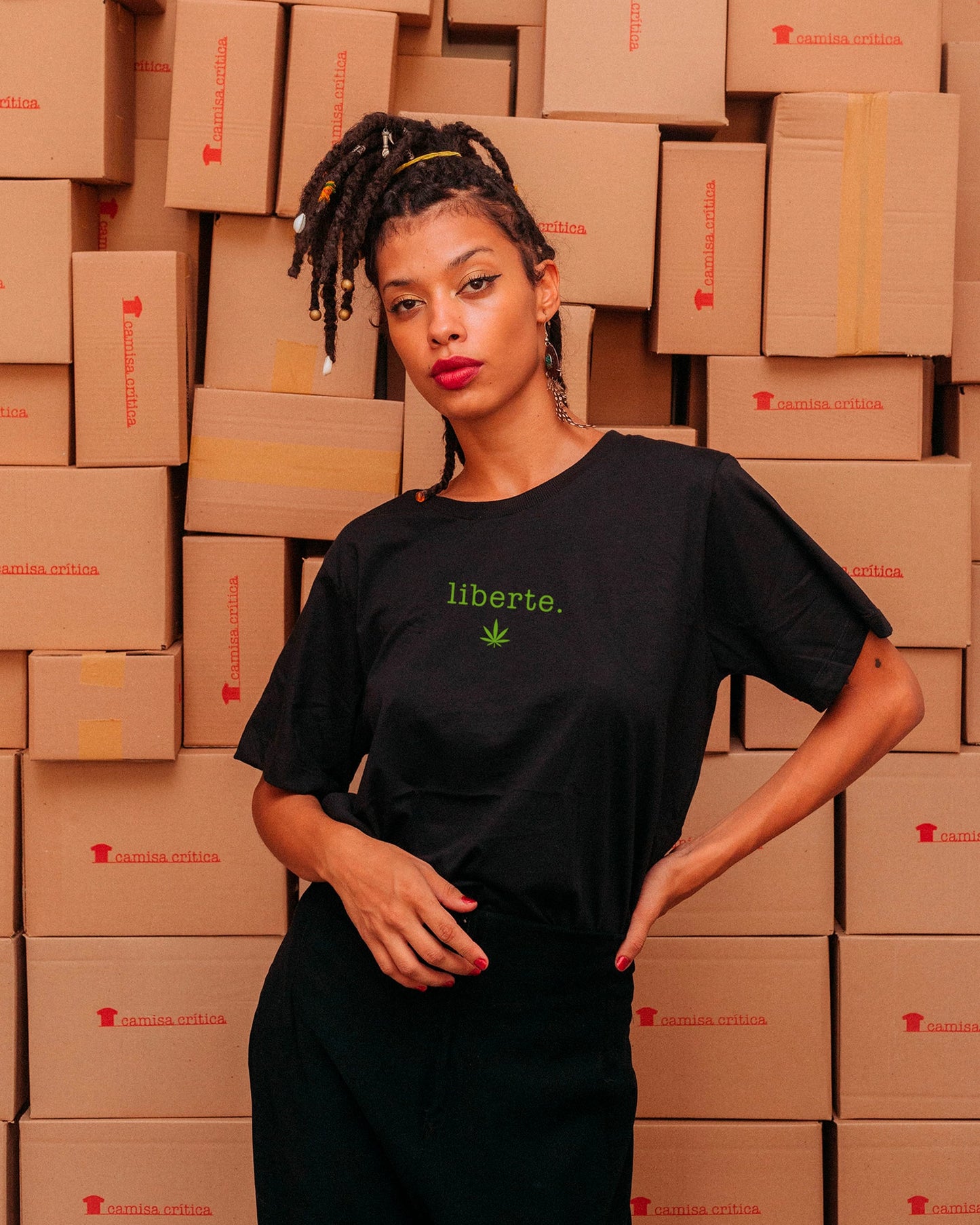 Camiseta Básica Liberte.