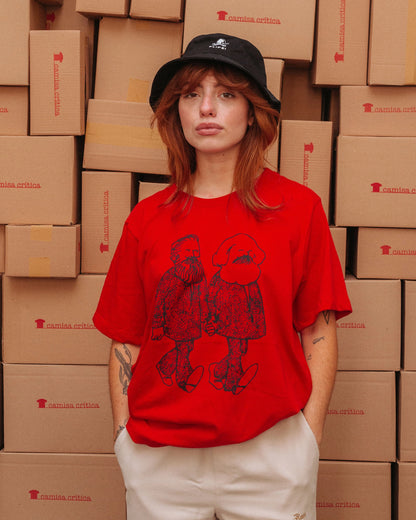 Camiseta Básica Marx & Engels