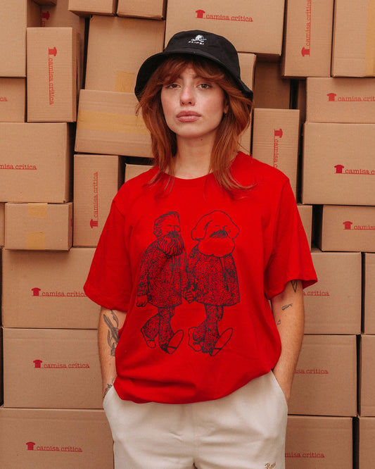 Camiseta Básica Marx & Engels