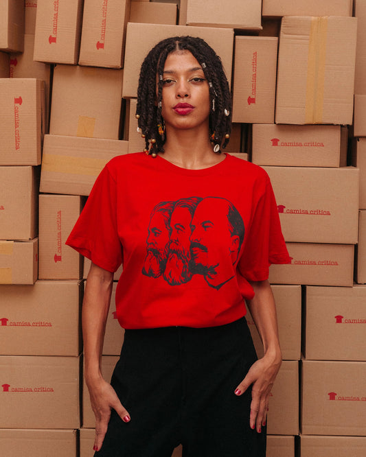 Camiseta Básica Iconoclastia Comunista