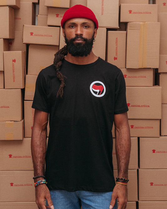 Camiseta Básica Ação Antifascista Mini