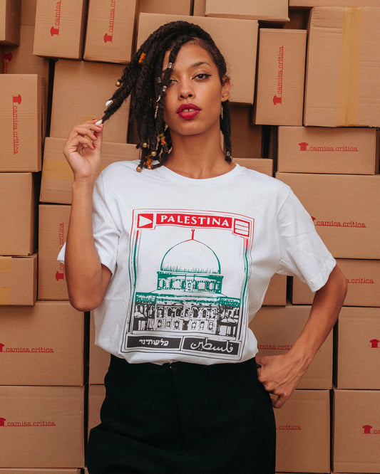 Camiseta Básica Palestina Livre