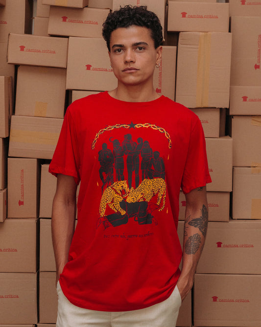 Camiseta Básica Paz Entre Nós